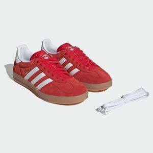 Adidas women's Red gazelles